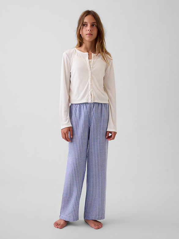 Kids Recycled Flannel PJ Pants