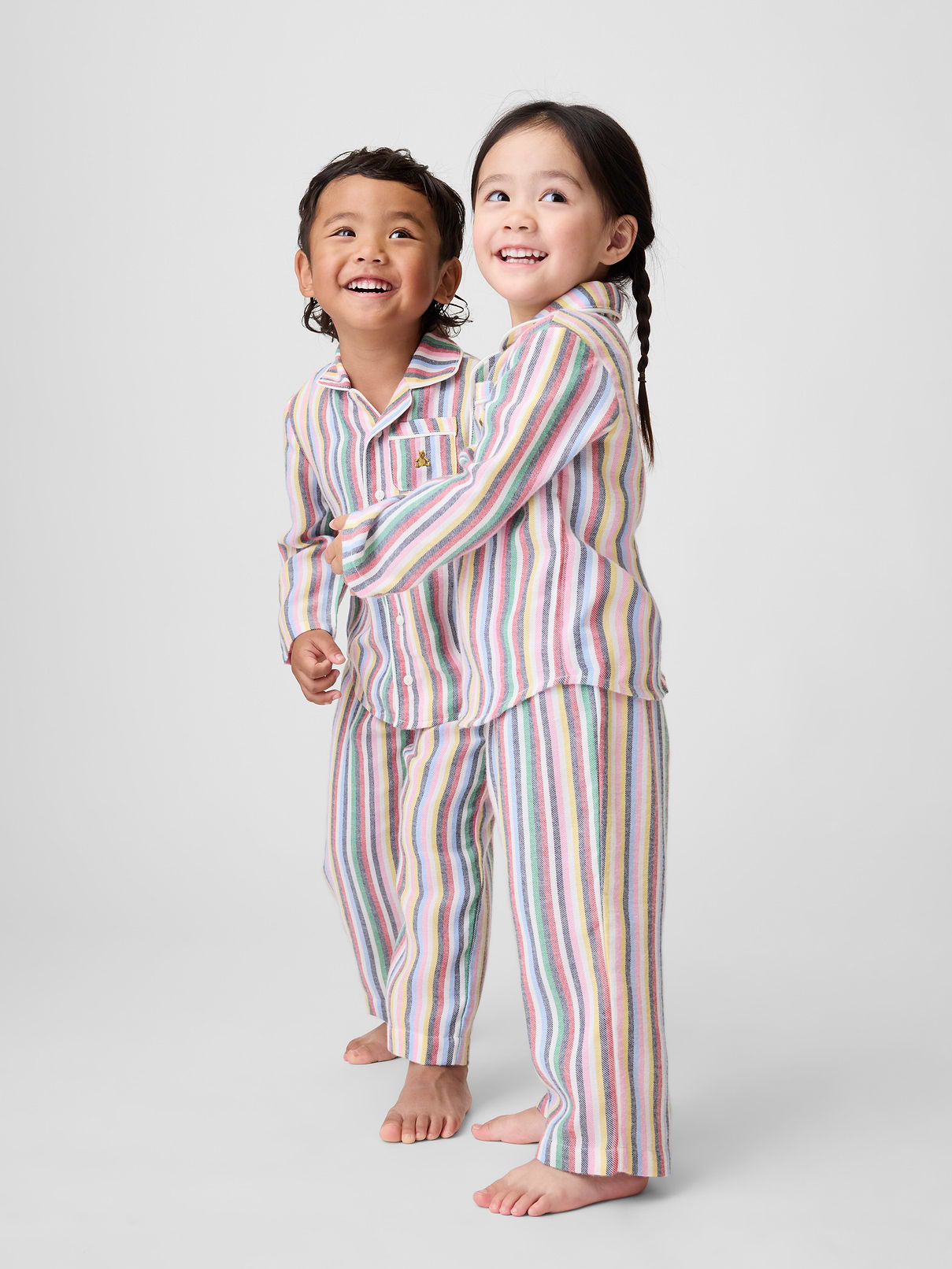 Baby & Toddler Recycled Flannel PJ Set