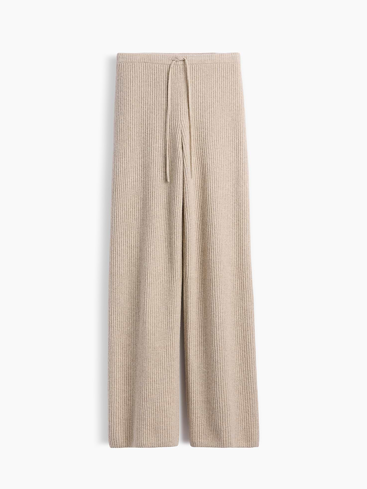 Image 7 of 7, CashSoft Loose Shaker Sweater Pants