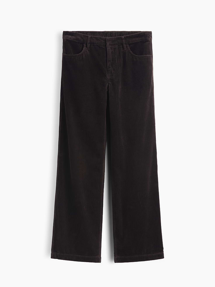 Image 3 of 3, Low Rise Corduroy '90s Loose Pants