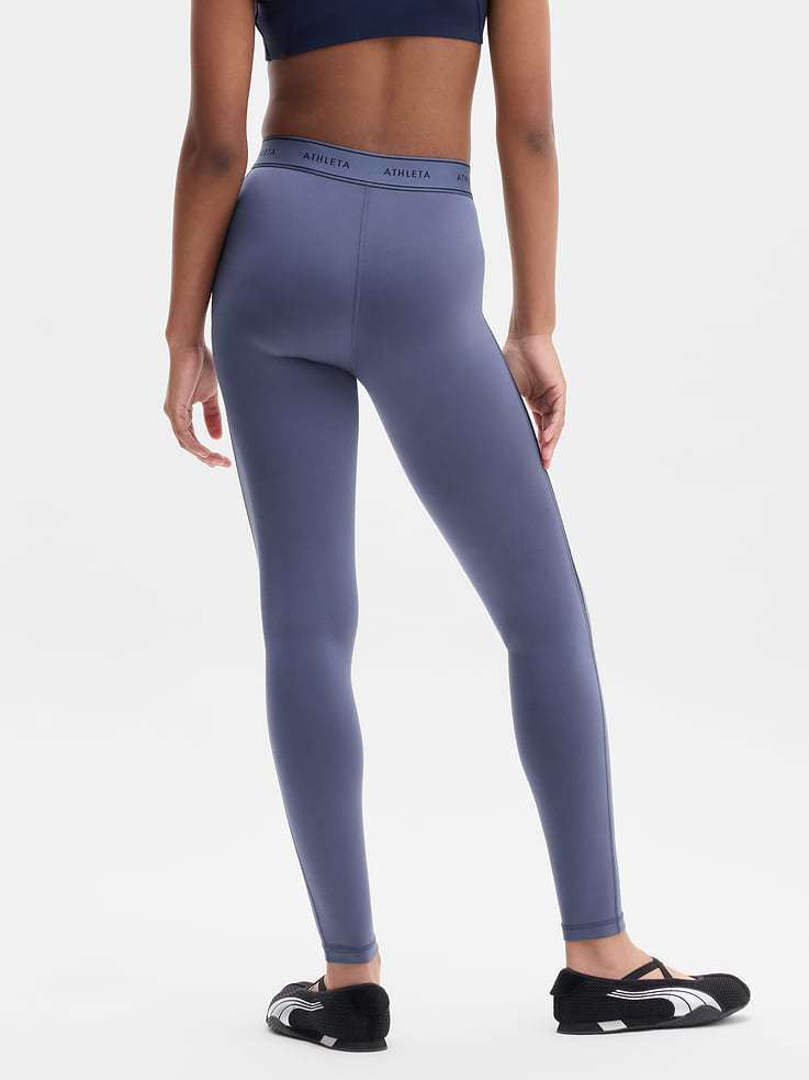 Image 3 of 4, Athleta Girl High Rise Logo Chit Chat Legging