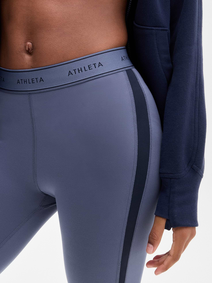 Image 4 of 4, Athleta Girl High Rise Logo Chit Chat Legging