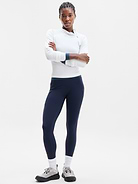 Image 2 of 3, Flurry Seamless Asym Half Zip