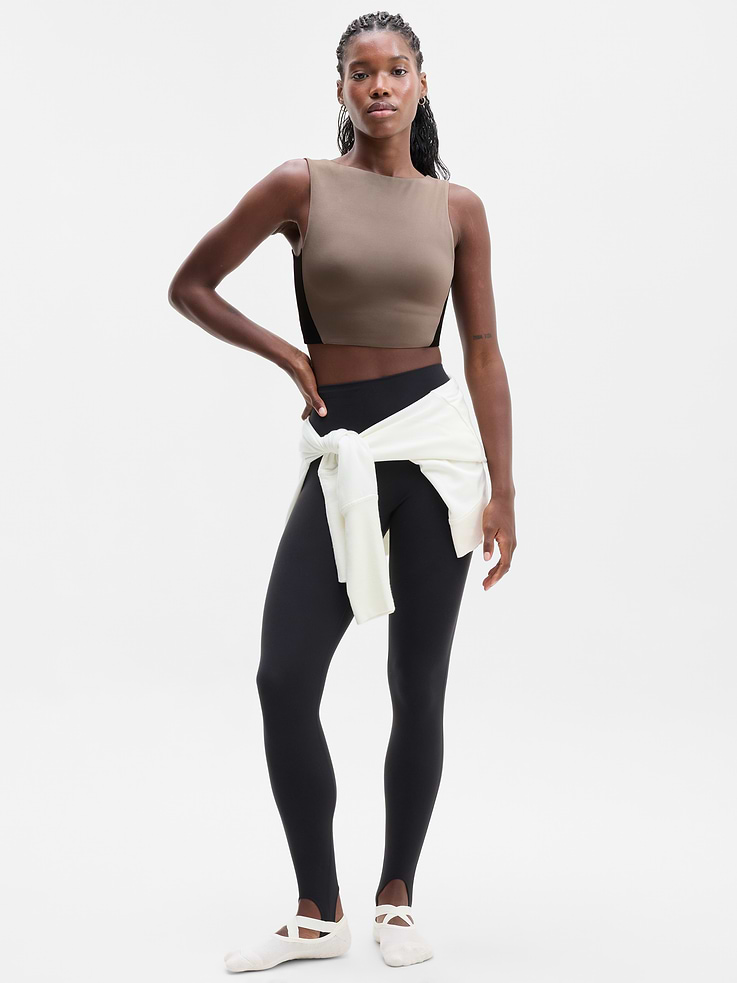 Image 2 of 4, Transcend Low Back Longline Bra D-DD