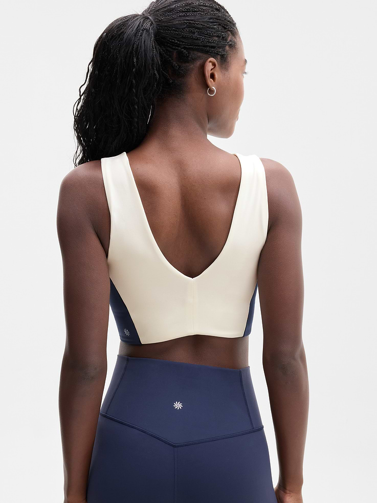 Image 3 of 4, Transcend Low Back Longline Bra D-DD