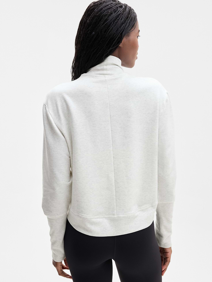 Image 3 of 5, Coaster Luxe Mock Neck Sweatshirt