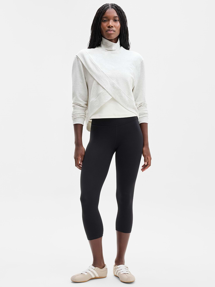 Image 2 of 5, Coaster Luxe Mock Neck Sweatshirt