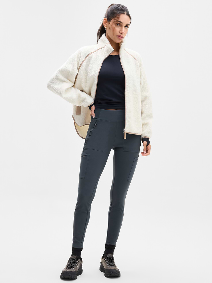 Image 5 of 7, Headlands Hybrid High Rise Cargo Legging