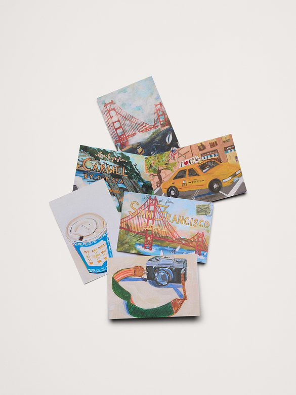 Traveler Postcard Set by Carpe Diem