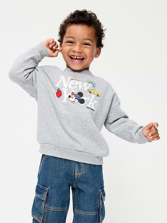Old Navy x Disney Mickey Mouse Oversized Sweatshirt for Toddler