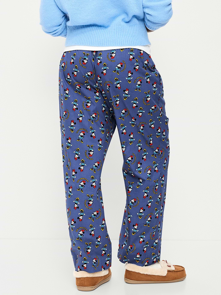Image 6 of 8, Old Navy x Disney Poplin Pajama Pants for Women