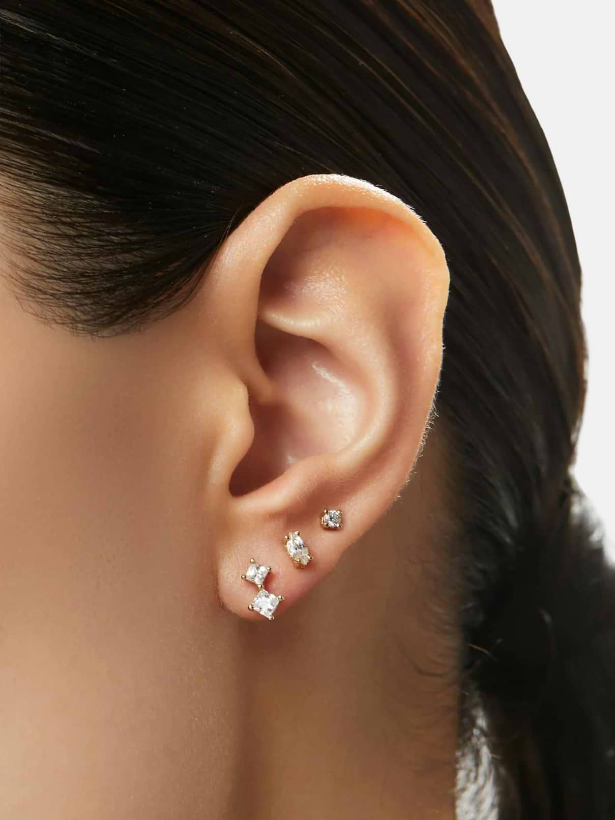Image 2 of 3, Ana Luisa Val Stud Earrings Set