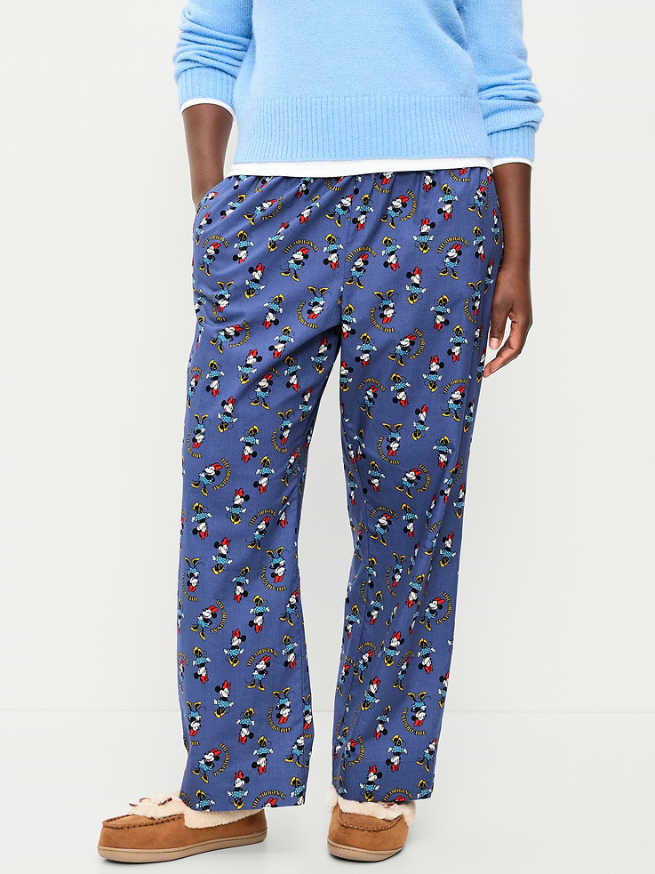 Image 5 of 8, Old Navy x Disney Poplin Pajama Pants for Women