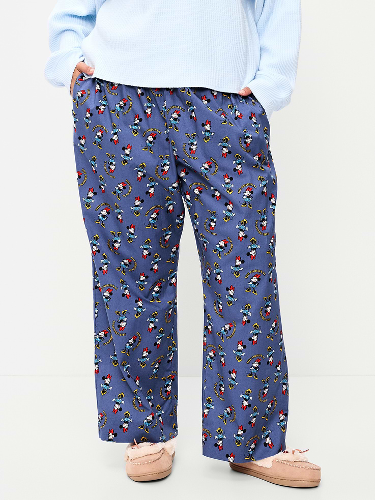 Image 7 of 8, Old Navy x Disney Poplin Pajama Pants for Women