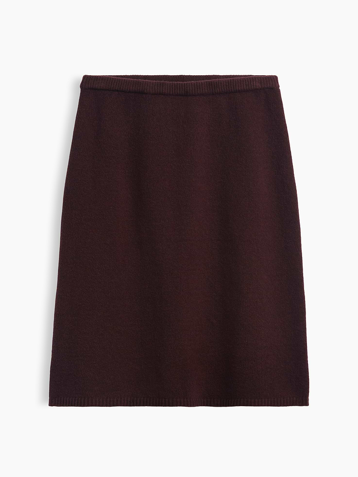 Image 6 of 6, CashSoft Knee-Length Sweater Skirt