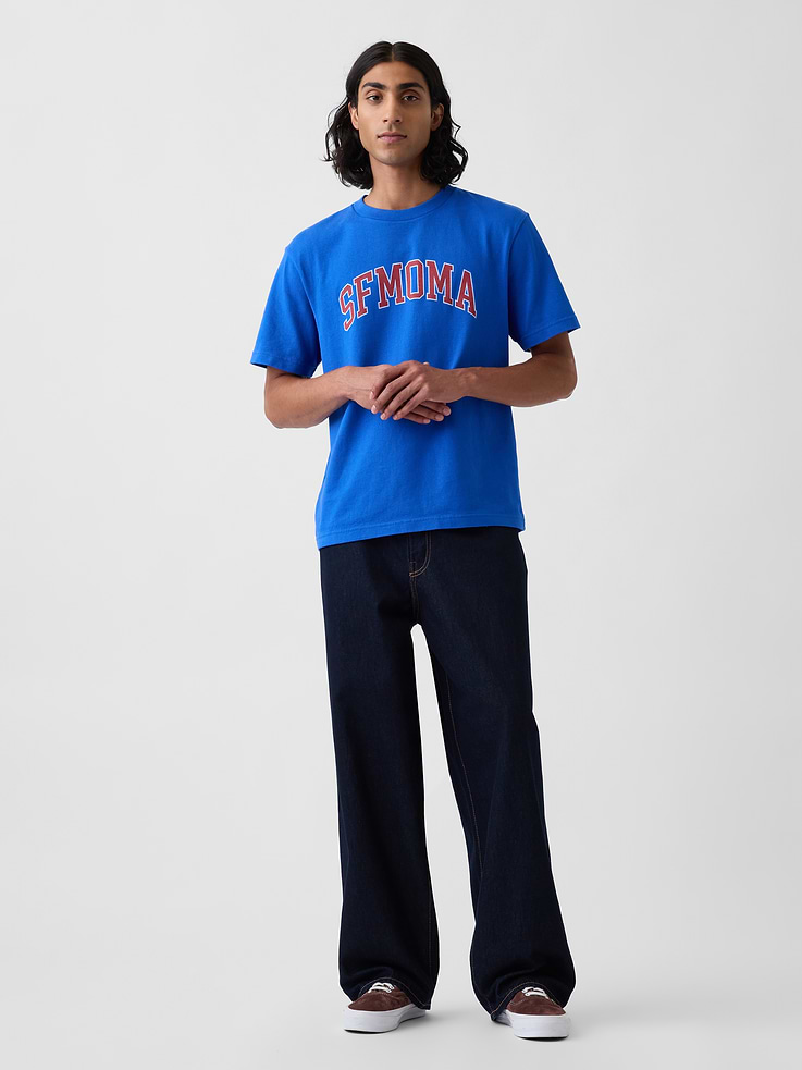 Image 3 of 8, Gap | SFMOMA Logo T-Shirt