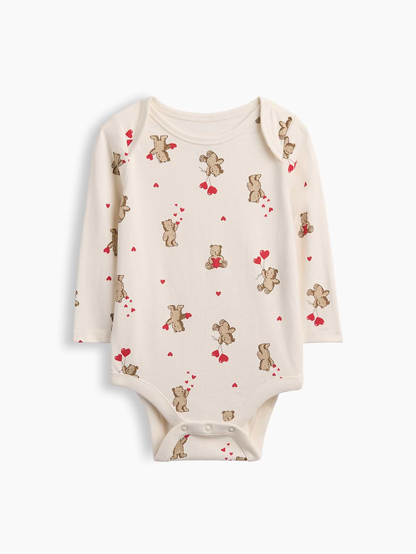 Baby First Favorites Organic Cotton Print Bodysuit