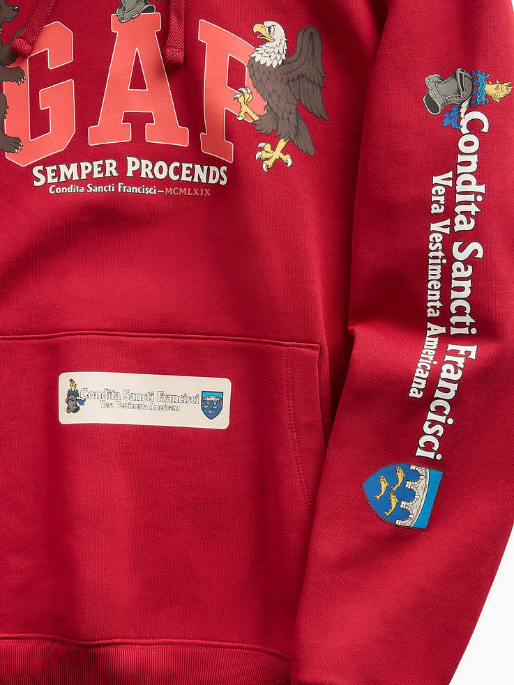 Image 6 of 8, Adult Heavyweight Logo Hoodie by Edward Crutchley