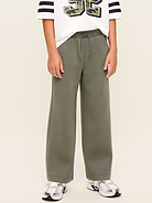 Image 1 of 3, Keep ’em moving in Old Navy Sport's Bounce Fleece: Our signature smooth spacer fabric that keeps its shape., elasticized waistband, functional drawstring, diagonal on-seam pockets, 4-way stretch, Product #907678
