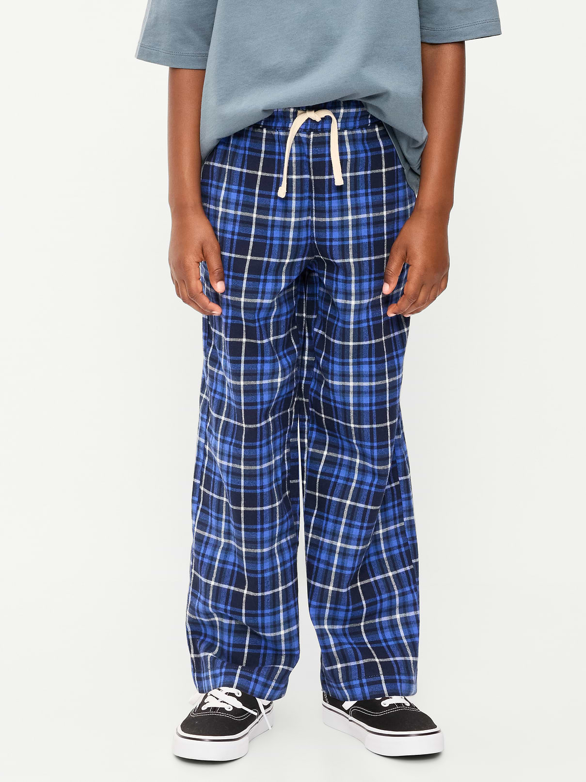 Image 1 of 3, elasticized waistband, functional drawstring, diagonal on-seam pockets, patch pocket at back, Product #904504