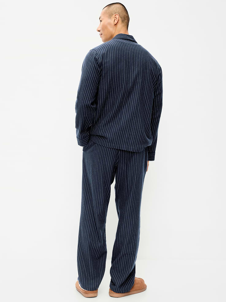 Image 2 of 3, Flannel Pajama Set for Men