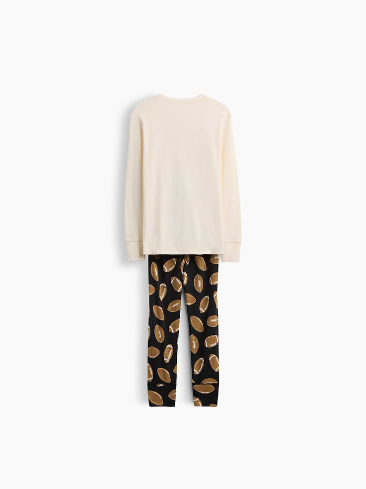 Image 2 of 3, Kids Organic Brushed Cotton PJ Set