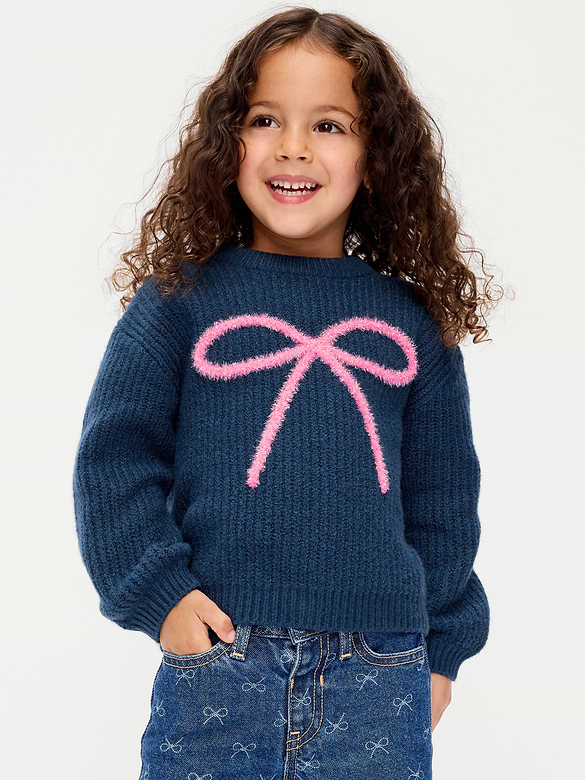 SoSoft Graphic Sweater for Toddler Girls