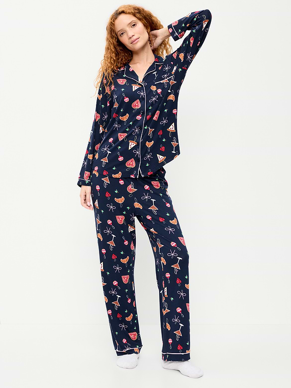 Sunday Sleep Knit Jersey Pant Set