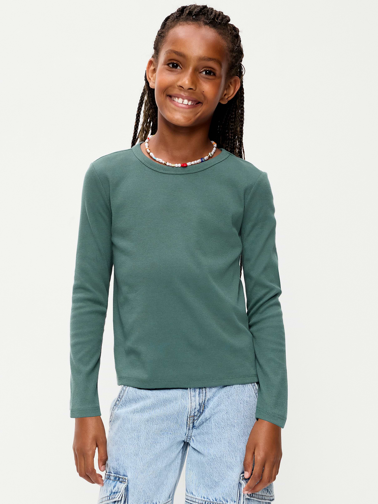 Image 1 of 3, crew neck, long sleeves, Product #906012