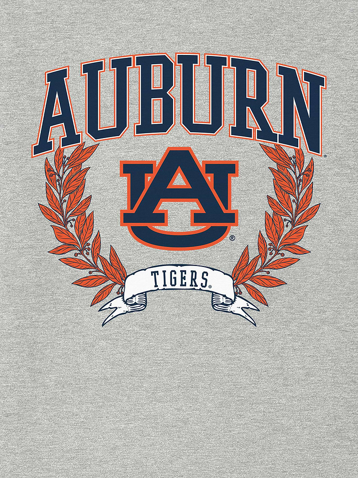 Image 2 of 4, Auburn University Laurels Dark Graphic T-Shirt