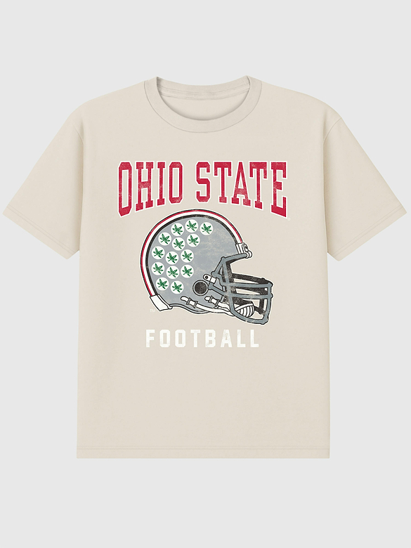 The Ohio State University Football Helmet Graphic T-Shirt