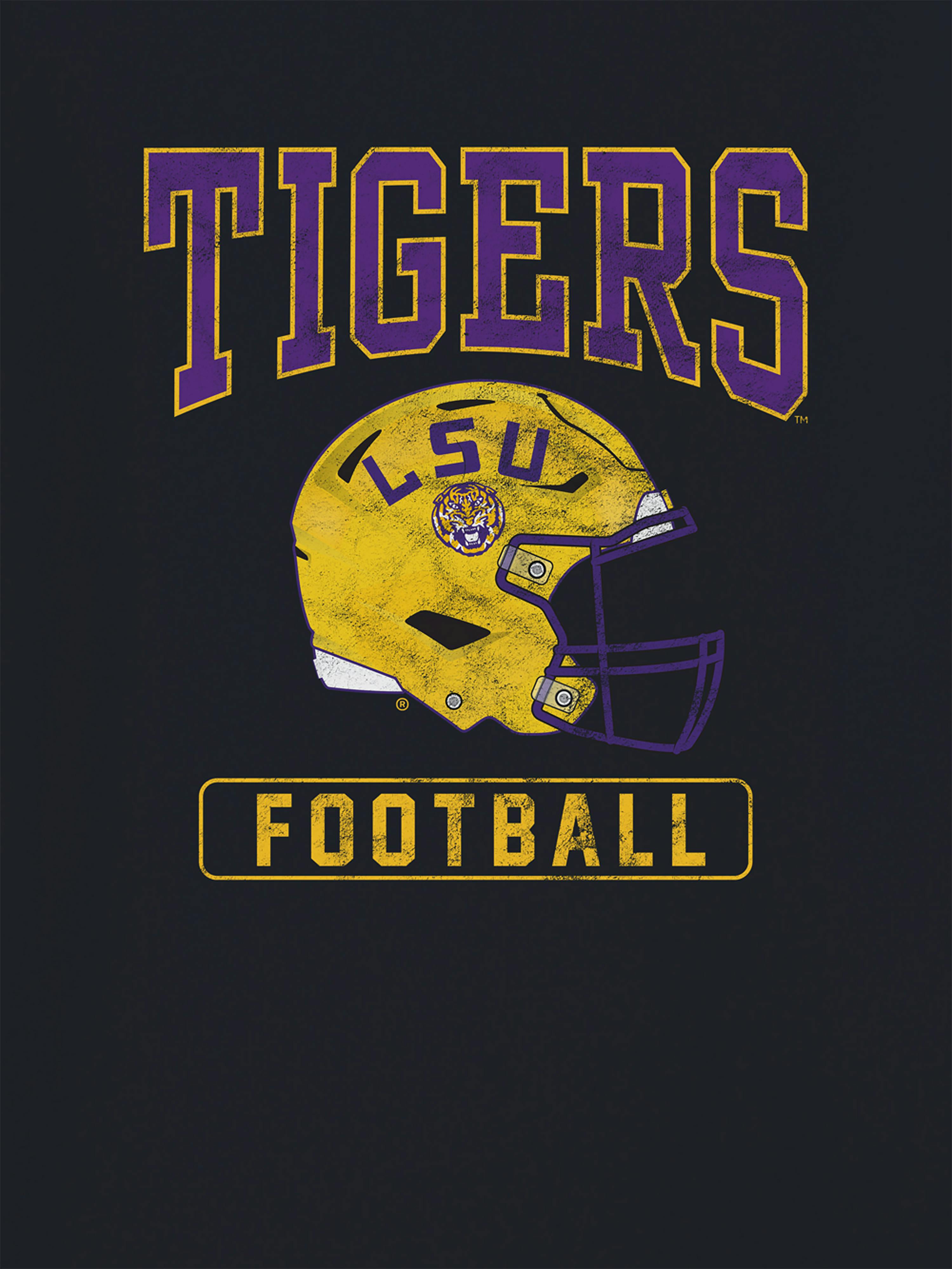 Image 2 of 4, Lsu Football Helmet Graphic T-Shirt