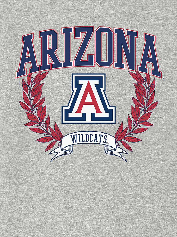 Image 2 of 4, The University of Arizona Laurels Dark Graphic T-Shirt