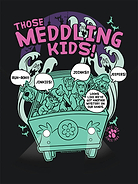 Image 2 of 3, Scooby Doo Meddling Since 1969 Graphic T-Shirt for Kids
