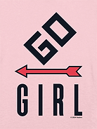 Image 2 of 4, Monopoly Go Girl Graphic T-Shirt for Girls