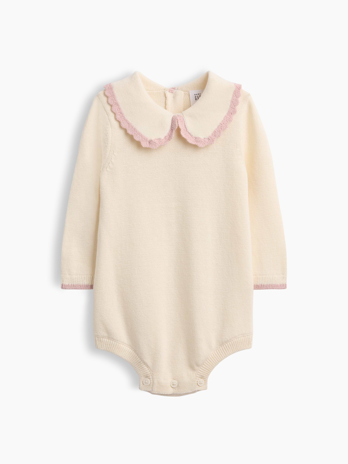 Baby Collared Sweater Bodysuit