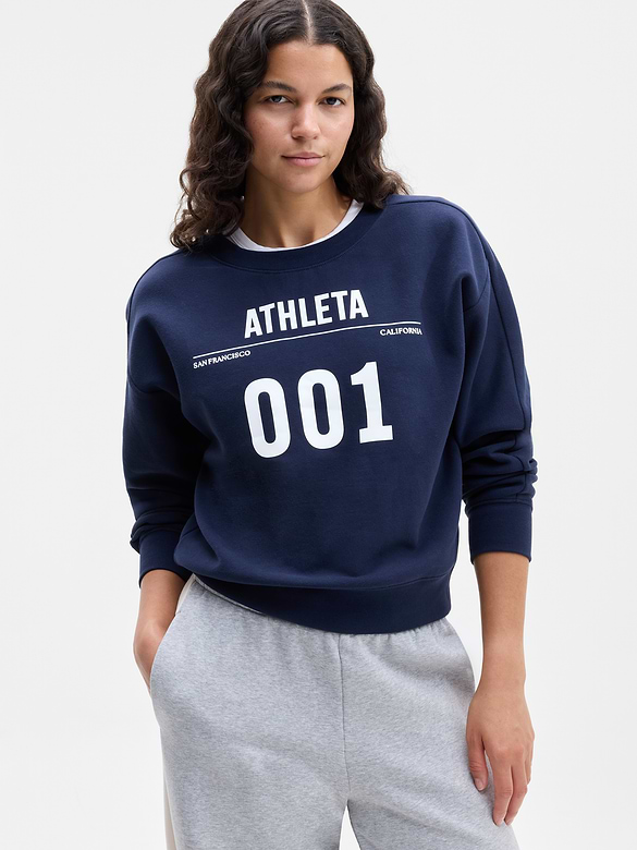 Forever Fleece Crewneck Graphic 001