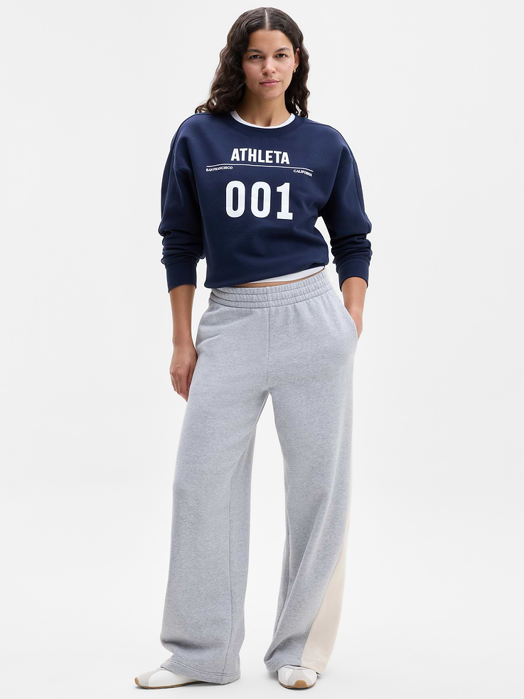 Image 2 of 5, Forever Fleece Crewneck Graphic 001