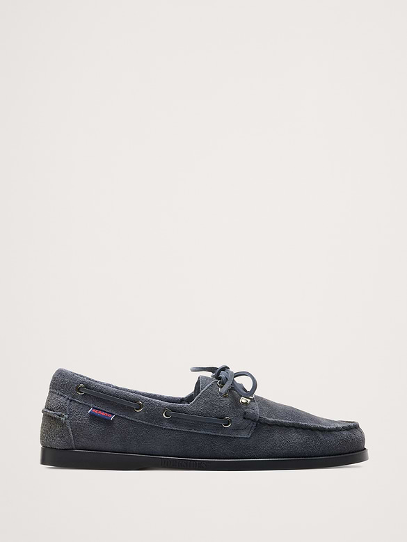Portland Suede Boat Shoe by Sebago