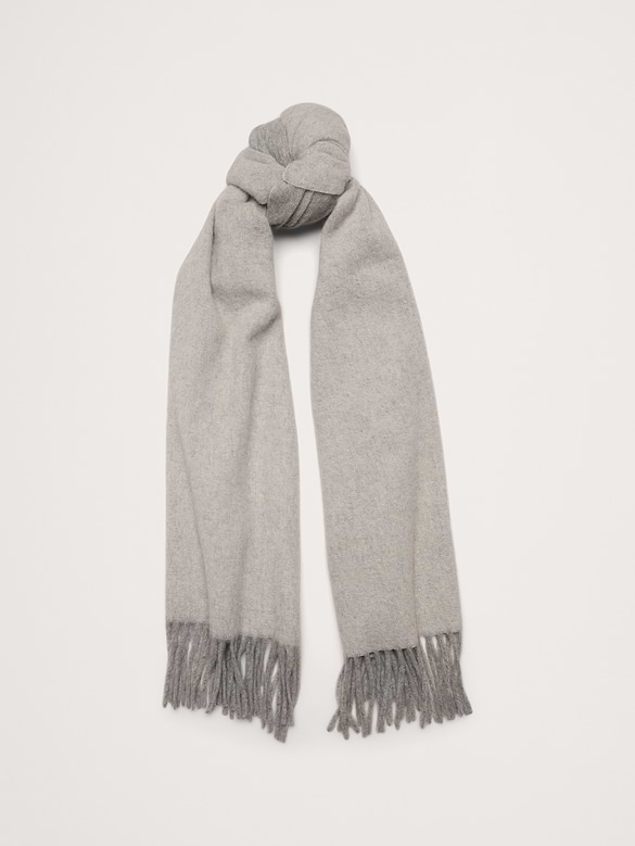 Italian Wool-Cashmere Scarf