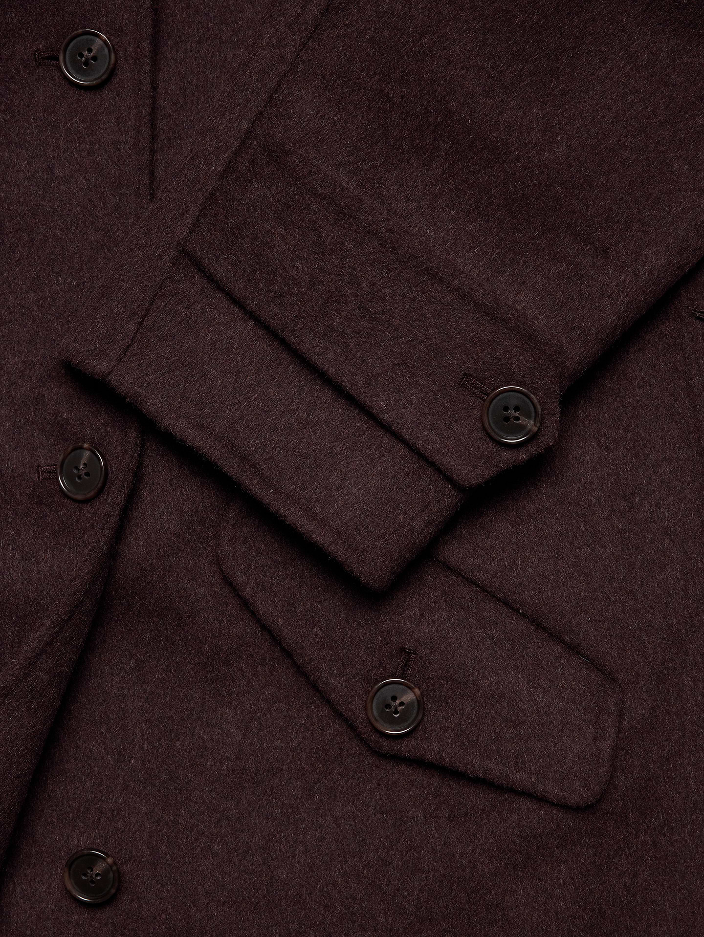 Image 7 of 8, Italian Wool-Blend Top Coat