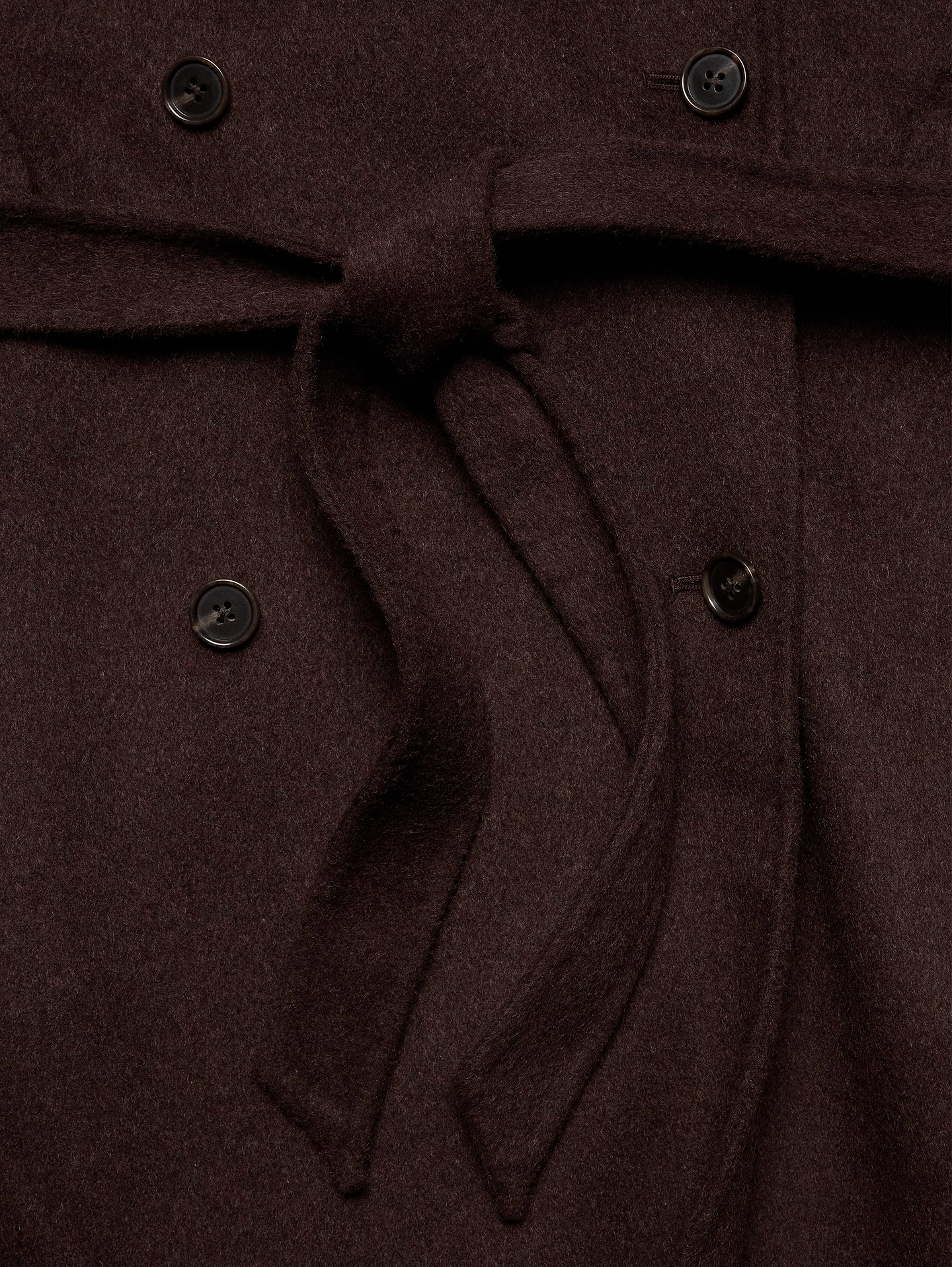 Image 6 of 8, Italian Wool-Blend Top Coat