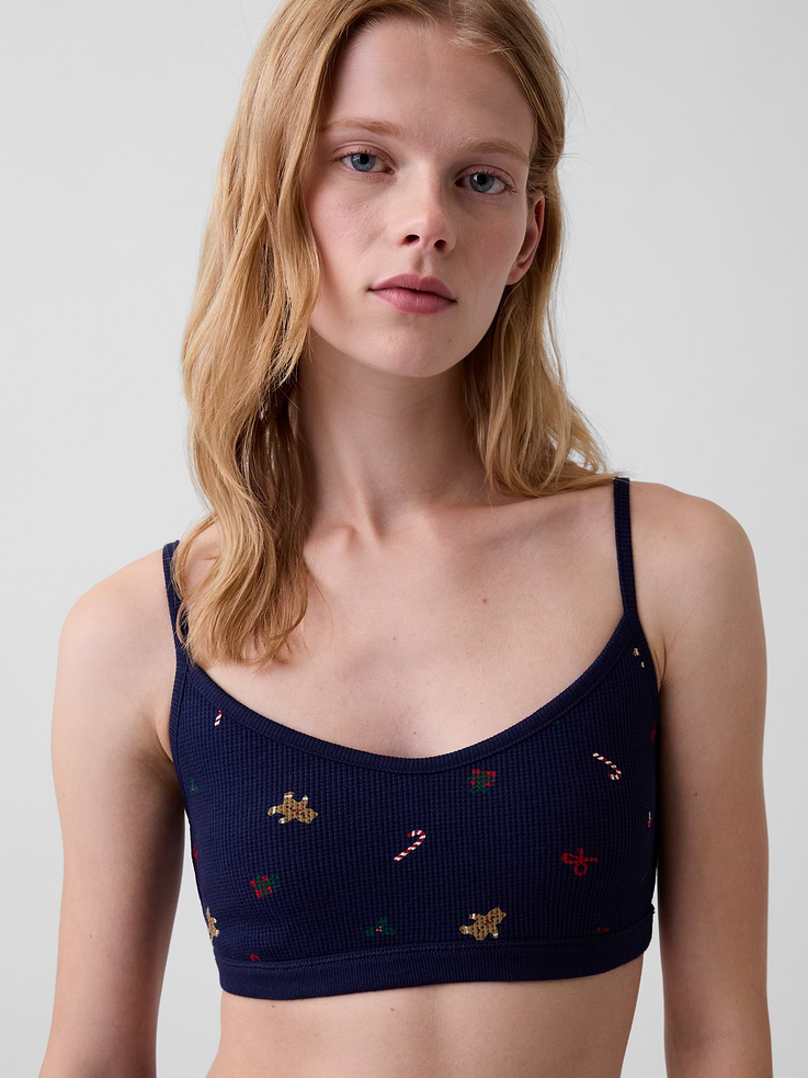 Image 3 of 3, Waffle Bralette