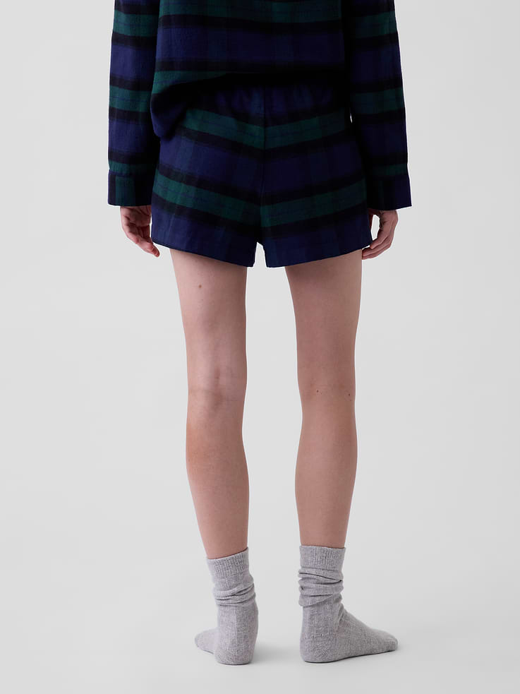 Image 4 of 4, Softest Flannel PJ Boxer Shorts