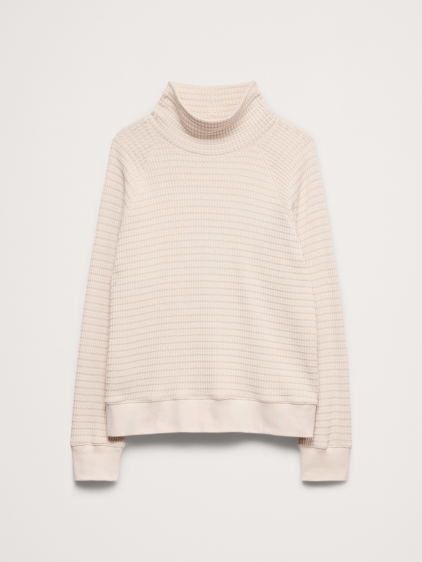Image 4 of 5, Alpine Thermal Turtleneck Bamboo-Stitch T-Shirt