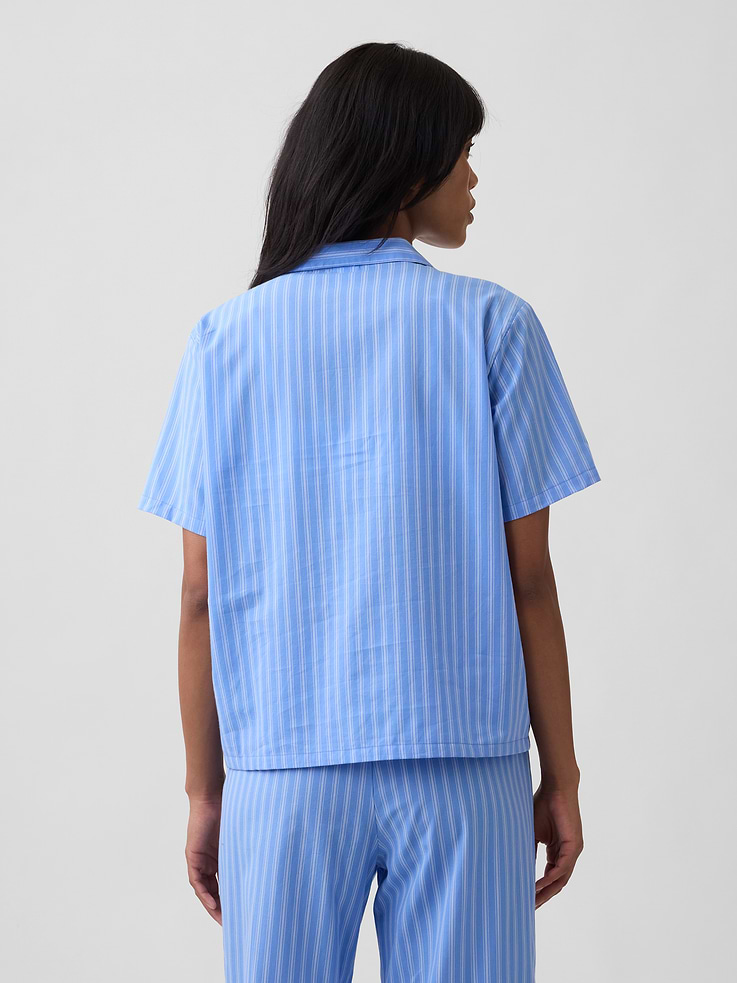 Image 2 of 4, Poplin PJ Shirt