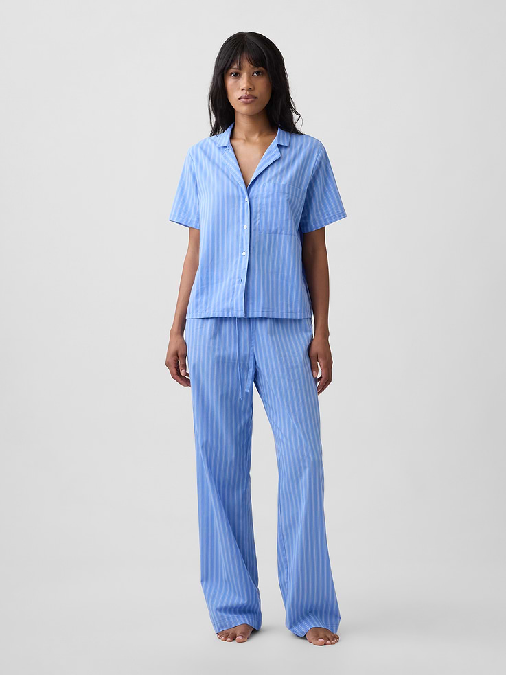 Image 3 of 4, Poplin PJ Shirt