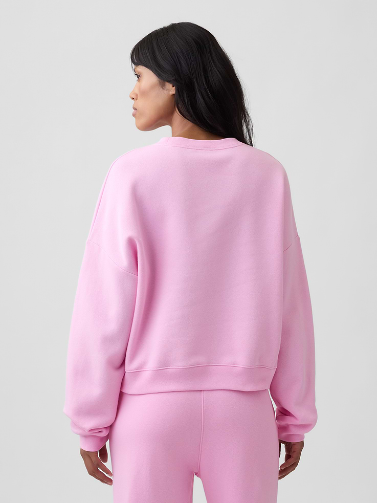 Image 2 of 5, Relaxed Wedge Crewneck Sweatshirt