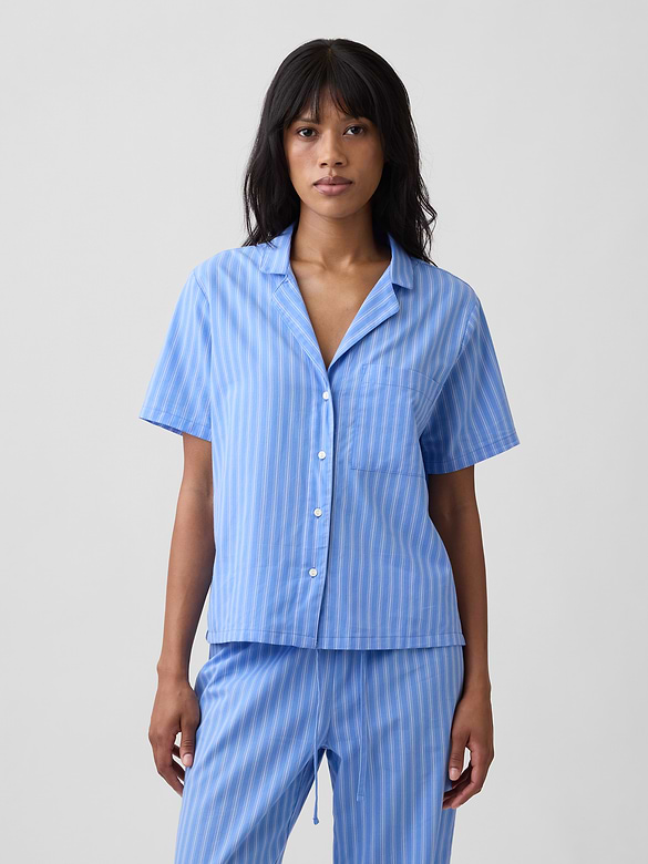 Poplin PJ Shirt