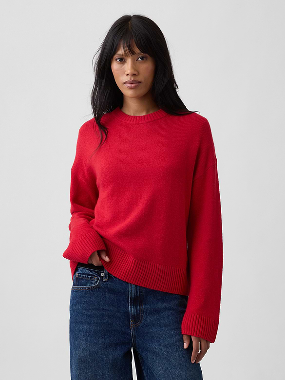 Cashsoft Relaxed Crewneck Sweater